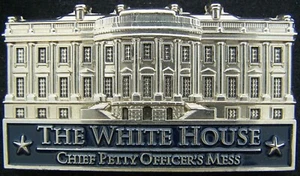 The White House Chief Petty Officer's Mess Challenge Coin - Bild 1 von 2
