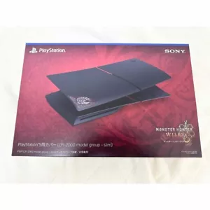 PS5 Slim Cover Monster Hunter Wilds Limited Edition CFIJ-16022 for PlayStation5 - Picture 1 of 4