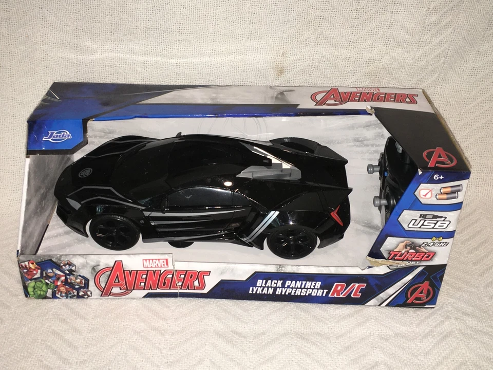 Marvel 30544 1 16 Hollywood Rides RC Black Panther LY