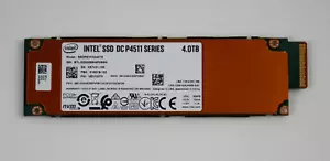Intel DC P4511 SSDPEYKX040T8 4.0TB NVMe E1.S 5.9mm Solid State Drive *90%-99%* - Picture 1 of 7