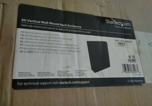 StarTech RK630WALVS Server Cabinet - 6U - 30 in Depth - Vertical - Wall Mount - Picture 1 of 4