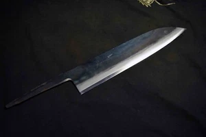 Japanese  Chef Knife *Blade Only* Tosa Tadayoshi Blue 1 Black Satsuma 210mm 4420 - Picture 1 of 11