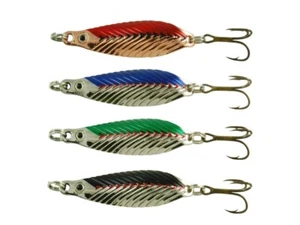 Solvkroken Vikingsild 4,5cm 6g Spinning Leurre Cuiller Saumon COULEURS - Photo 1/7