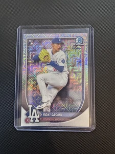 Bowman - Roki Sasaki #12 2025 refractor mojo cromado (RC) - Imagen 1 de 2