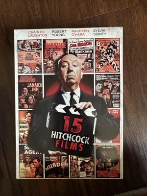 15 Hitchcock Films (DVD) ~ NEW SEALED — 第 1/2 张图片