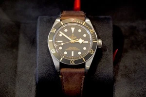 Tudor Black Bay Fifty-Eight Steel 58 Steel 39mm 79030N Leather Automatic - Picture 1 of 6