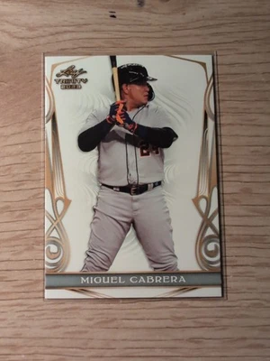 2023 Leaf Trinity Mega Box Card #36 Miguel Cabrera 1 - Image 1 of 2