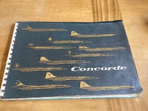 Folleto de ventas de aviación CONCORDE BAC Sud circa años 60 raro - Imagen 1 de 24