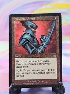 Magic the Gathering MTG Nemesis 2000 Card | Flowstone Armor 131/143 - Picture 1 of 2