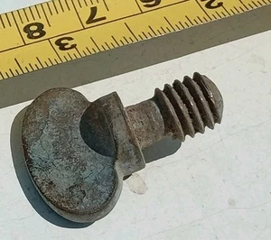 VINTAGE Old Metal Brass small turning handle nut bolt Misc Brass Items - Picture 1 of 6