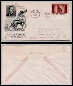 US FDC # 973 3c Rough Riders ArtCraft 1948, 9Q684 - Picture 1 of 1