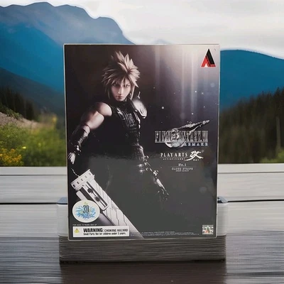 Play Arts Kai Final Fantasy VII Cloud Strife Remake Nº 1 *Auténtico* Foto 1 de 4