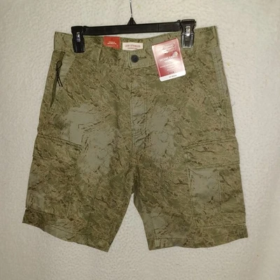 Pantalones Cortos Levi Strauss Signature Para Hombre Talla 30 Carga Segura Oliva Camuflaje 10" (GH) Foto 1 de 4