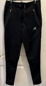 New Balance Tech Training Knit Track Gym Mens M Pants Eclipse Black MP03500 - Picture 1 of 14