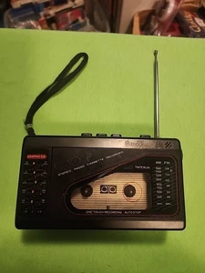 Vintage Broksonic FM Radio Stereo Cassette Recorder TSG-45 BuiltIn Speakers READ - Picture 1 of 4
