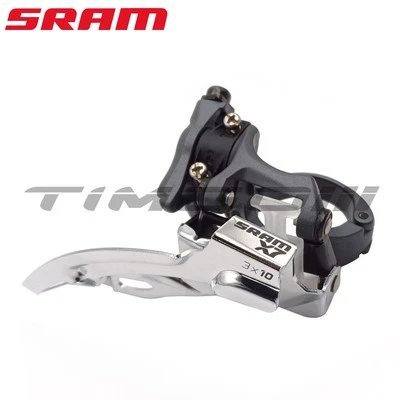 Sram X7 MTB Bike Front Derailleur 3x10 Speed Top/Down Swing 34.9/31.8mm - Image 1 of 4