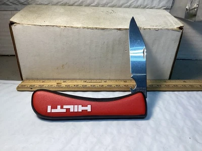 CUCHILLO PUBLICITARIO HILTI SOLINGEN ALEMANIA VINTAGE. BONITO Foto 1 de 4