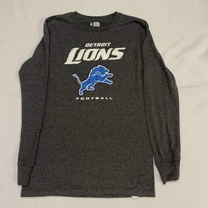 NFL Team Apparel Detroit Lions Men’s Small Long Sleeve T Shirt - Picture 1 of 6