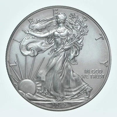 Better Date 2012 American Silver Eagle 1 Troy Oz .999 Fine Silver *504 - Image 1 of 3