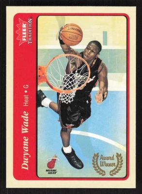 2004 FLEER TRADITION DWYANE WADE 216 MINT BASKETBALL MIAMI HEAT - Image 1 of 2