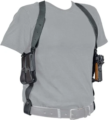 Tagua Gunleather Full Slide Shoulder Holster Glock 17/22/31 Right Hand : SH4-300 - Image 1 of 2