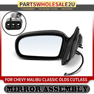Espejo retrovisor eléctrico para conductor con plegable manual para Chevrolet Malibu Classic Oldsmobile Foto 1 de 4