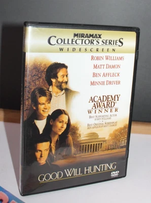 Good Will Hunting DVD Movie Matt Damon Robin Williams Widescreen - Image 1 of 4
