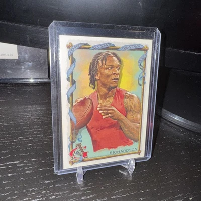 2023 Topps Allen & Ginter 107 Anthony Richardson Colts Football RC Card - Image 1 of 2