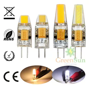 G4 LED COB 12V AC DC Leuchte Lampe 1,5W 3W Stiftsockel Birne Dimmbar 10x 4x 1x - Bild 1 von 16