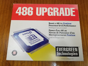 486 Upgrade Boost a 486 to Pentium Processor Level Performance New in a Box