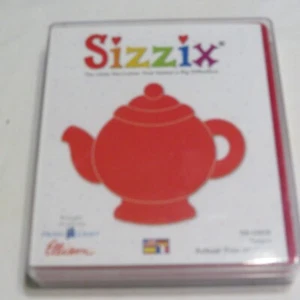 Sizzix 38-0908 Teapot - Red Die - Picture 1 of 4