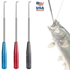 3× Fish Hook Quick Release Device Fishhook Detacher Remover Safety Extractor USA - Picture 1 of 18