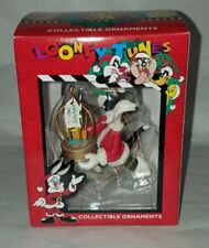 Looney Tunes Sylvester & Tweety in a Cage Christmas Ornament by Matrix 1997
