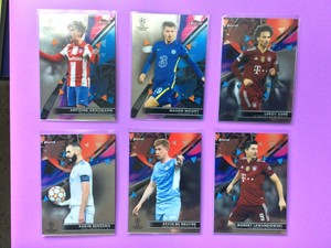 2021-22 Topps Finest UEFA Champions League Cards ⚽️ You Pick! Complete your set.