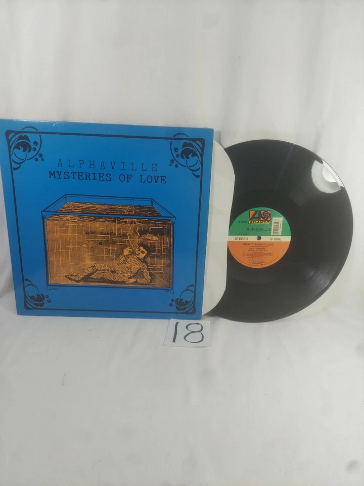 Alphaville Mysteries Of Love "The Breathtaking Blue" German 0-86231 EX/NM LP  - Image 1 of 3