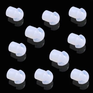 10PCS Replacement Silicone Ear bud for Acoustic Tube Earpiece Headset Radio - Picture 1 of 2