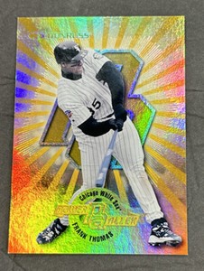 1997 Donruss FRANK THOMAS Power Alley Gold Foil #/1000 Chicago White Sox Nm Mint