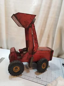 Vintage 1950's Nylint Hough Payloader Pressed Steel Front End Loader Tractor Toy - Picture 1 of 15