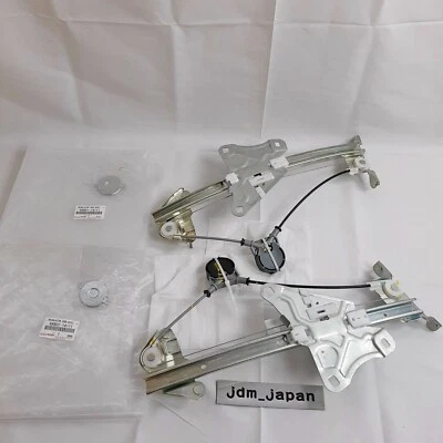 TOYOTA SUPRA JZA80 MK4 Right Left Side Door Window Regulator Set OEM Genuine New - Image 1 of 4