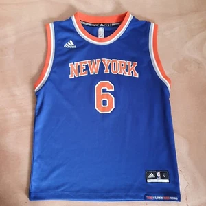 NBA New York Knicks Kristaps Porzingis Adidas Jersey Size Youth L Size Men's S - Picture 1 of 10