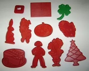 11 cortadores de galletas Tupperware de colección - Juego de 8 + 3 bonificaciones - Imagen 1 de 2