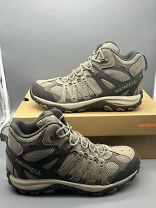 Merrell Accentor 3 Mid Waterproof Women’s 10 M Gray Trail Hiking Boots Worn Once - Picture 1 of 16