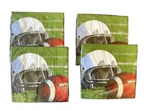 Football Tailgate Championship Bowl Party Paper Napkin 6.5" New Sealed 72 total - Picture 1 of 2