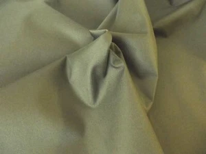 Soft PU Coated Water-Resistant Polyester Fabric Material - KHAKI - Picture 1 of 1