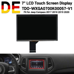 7" Car Radio LCD Touchscreen Display für 2017-2020 Jeep Compass Uconnect Factory - Bild 1 von 8