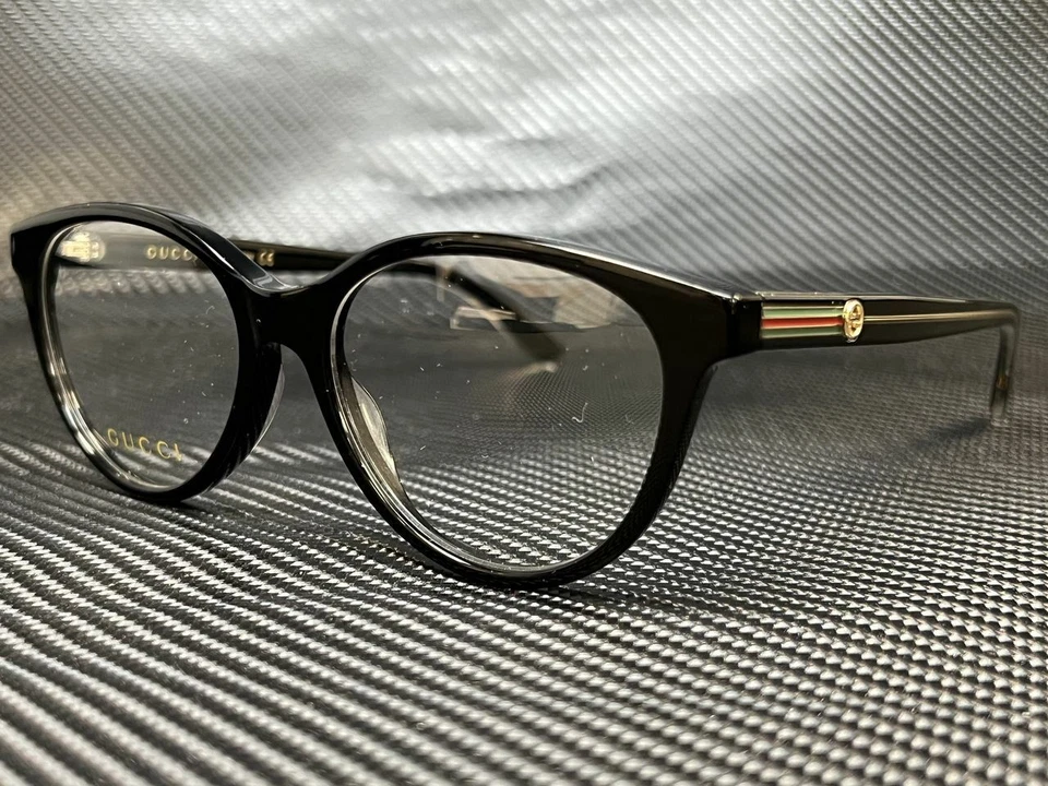 Gucci Eyeglasses Gg0379o 001 Black Authentic 52 Mm Rectangular