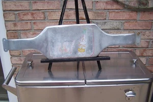 Rare ALUMINUM ROYAL CROWN COLA Door Push !! Drink RC !! - Picture 1 of 5