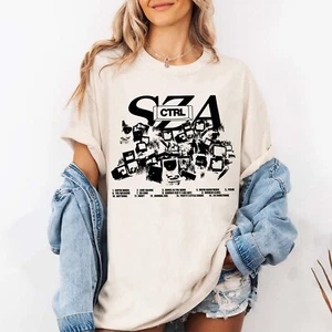 SZA Ctrl Shirt, SZA Ctrl Album Shirt, SZA Aesthetic Tee, SZA Graphic Merch Shirt - Picture 1 of 8