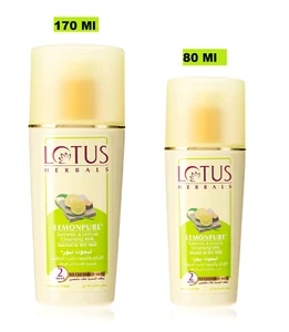 Lotus Herbals Lemonpure Turmeric & Lemon Cleansing Milk Normal To Dry Skin - Picture 1 of 5