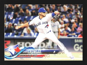 2018 Topps Baseball RC #315 Chris Rowley